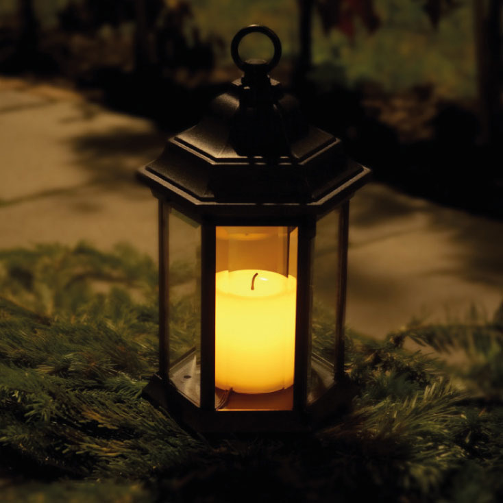 Retro Kandelaber sa LED diodama - dodatni pogled