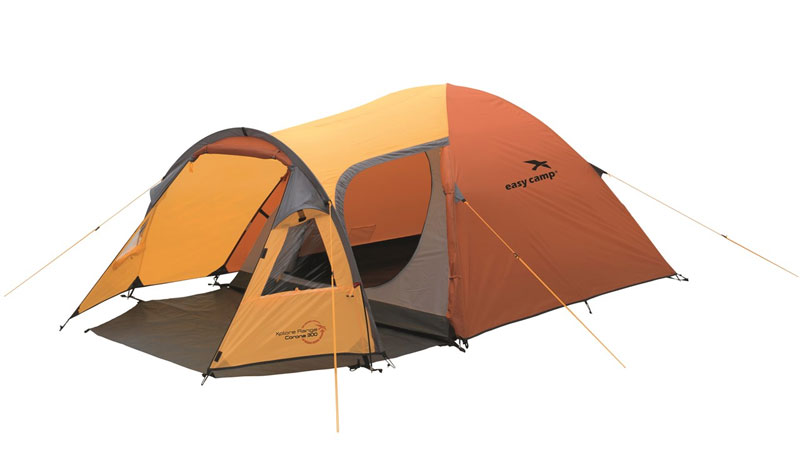 Šator za tri osobe Easy Camp Corona 300 Orange 120226 - dodatni pogled