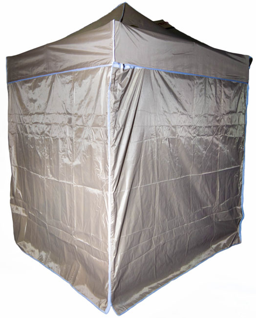 Tenda Gazebo Paviljon sa sklopivom konstrukcijom 3x3 šampanj - dodatni pogled