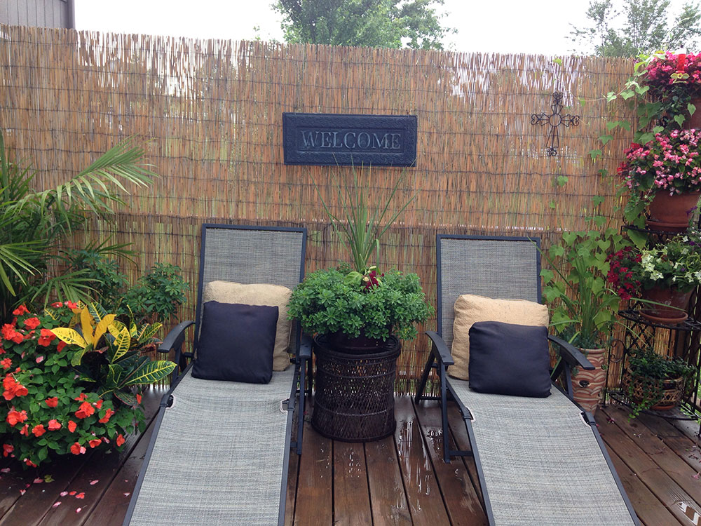 Ograda Od Trske 5 x 2 m - dodatni pogled