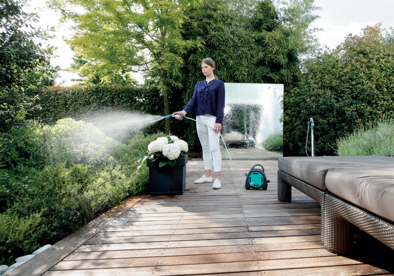 Prenosna Motalica Sa Crevom Za Zalivanje Aqua Bag Green - dodatni pogled