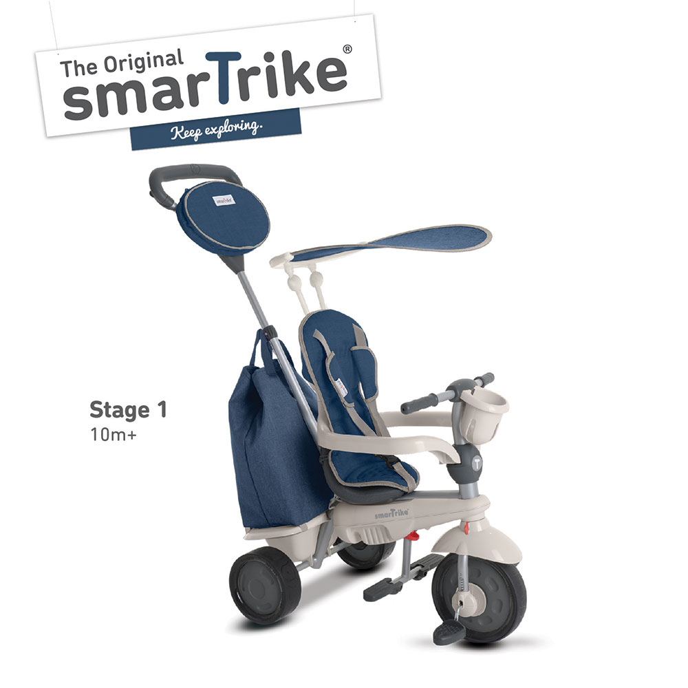 Tricikl Smart Trike 4u1 Voyage Blue 1950700 - dodatni pogled