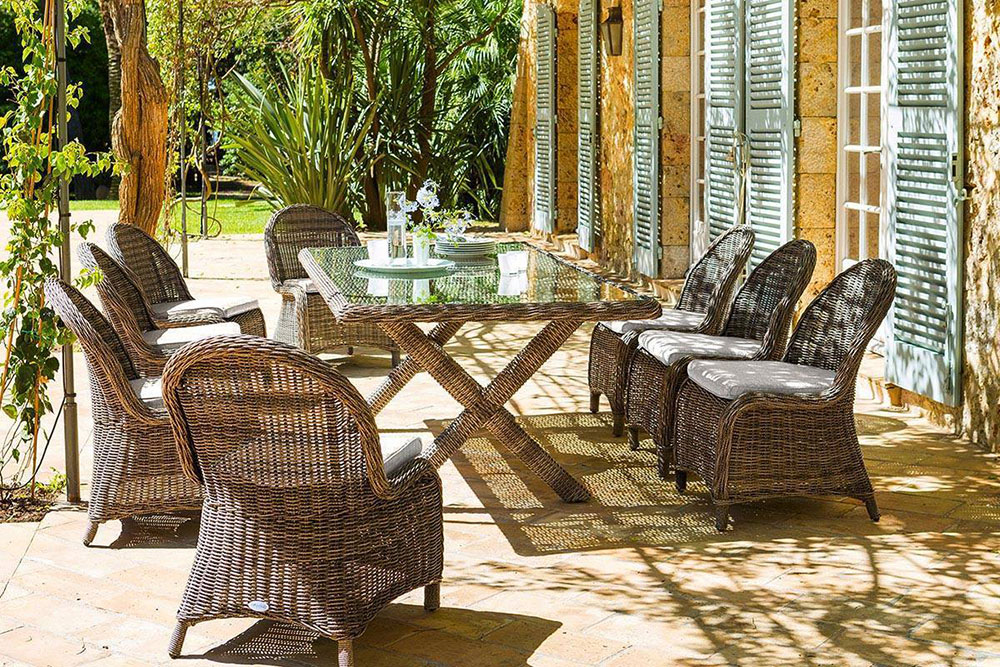 Baštenska Fotelja PE Ratan Sa Jastukom - dodatni pogled