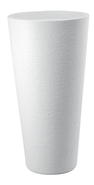 DiMartino Visoka Saksija Od Smole Tirso Plus 40 White - dodatni pogled