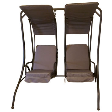 Ljuljaška Dvosed - Nezavisne Ljuljaške Sa Jastucima i Tendama - dodatni pogled