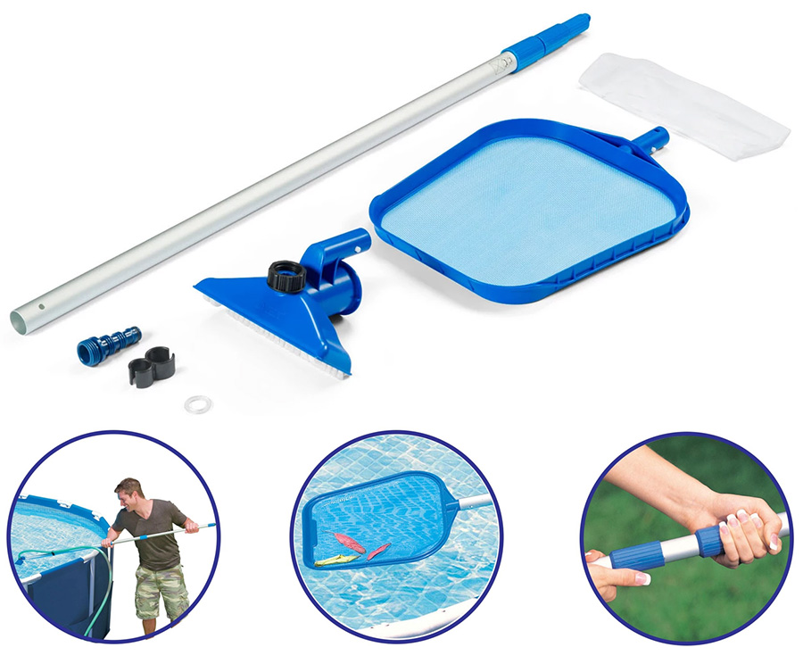 Komplet Za Održavanje Bazena - Mrežica i Usisivač Intex 28002 - dodatni pogled
