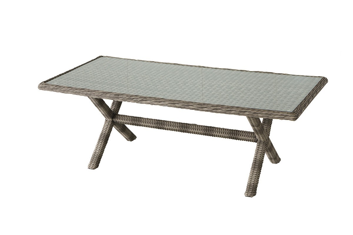 Velika Baštenska Garnitura - 8 Fotelja i Sto - Glam - dodatni pogled