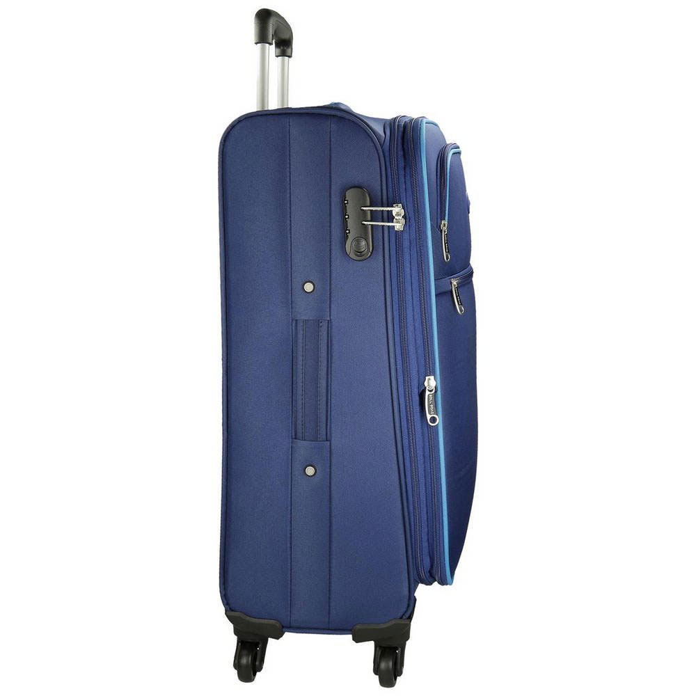 Putni koferi 55cm 68cm 79cm Movom Chelsea Roll Road Blue 50.294.62 - dodatni pogled