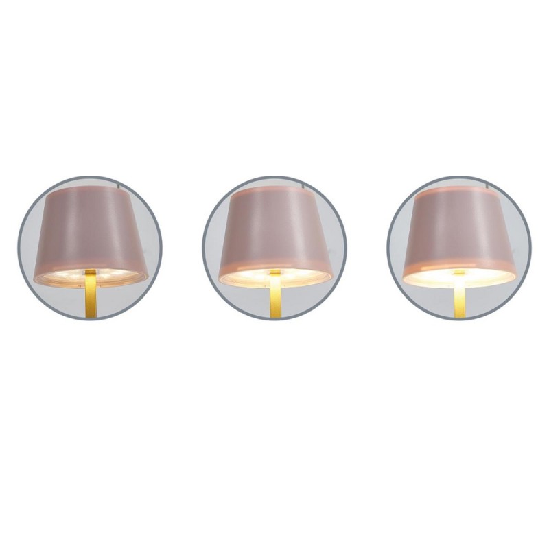 Stona lampa Touch roze - dodatni pogled