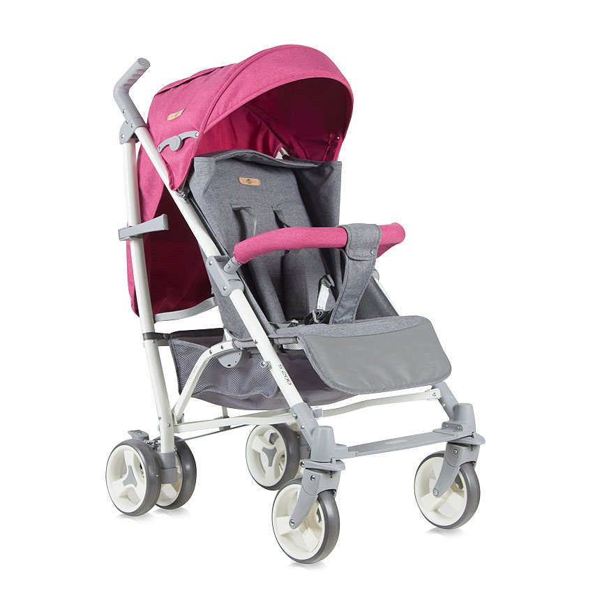 Lorelli Kišobran kolica  sa pokrivačem S200 Rose Grey Cities 10020831749 - dodatni pogled
