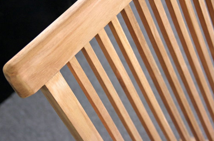 Drvena garnitura, Od Tikovine, za dvorište i terasu Berber - dodatni pogled