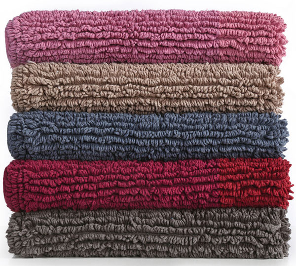 Prostirka za kupatilo 70x120 Nef Nef Prime Bordo - dodatni pogled