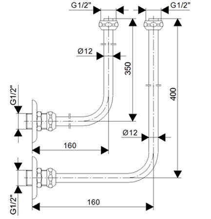Cevi za veliki bojler Rosan PCPRBVB - dodatni pogled