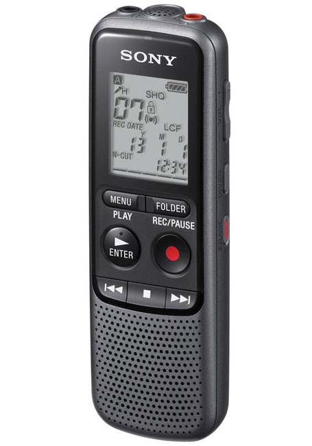 Sony Mono digitalni diktafon ICD-PX240 - dodatni pogled
