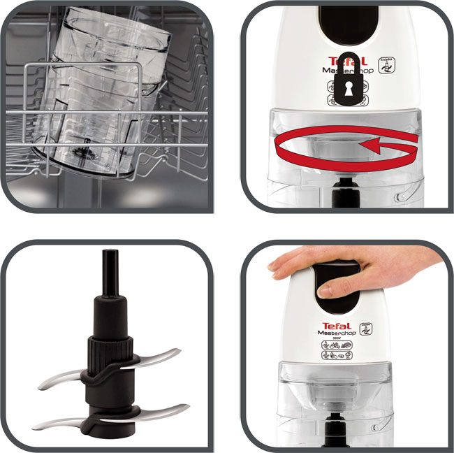 Seckalica Tefal Masterchop XL MB450B - dodatni pogled