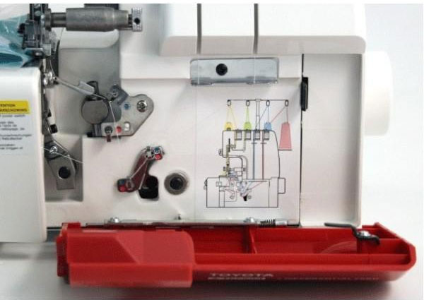 Šivaća mašina Toyota Overlock SLR4D - dodatni pogled
