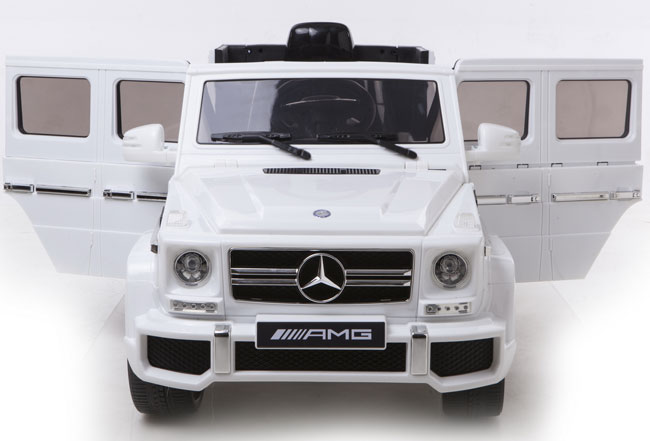 Dečiji automobil na akumulator Mercedes G 63 AMG beli - dodatni pogled