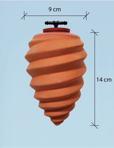 Zalivka Sistem za kapilarno zalivanje šest biljaka u kući ili bašti - dodatni pogled