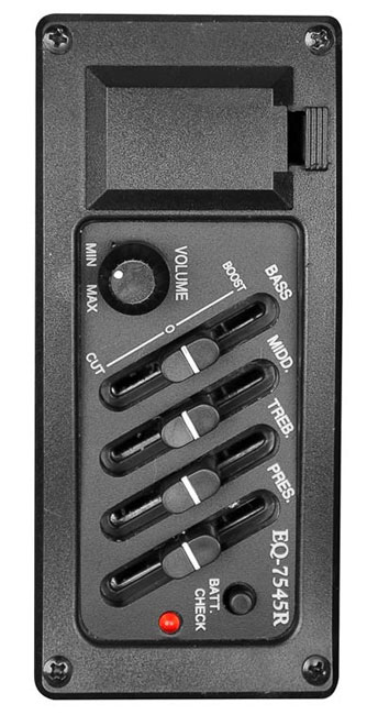 Akustična gitara sa aktivnim ekvilajzerom Grimshaw GSD-60-CEBK - dodatni pogled