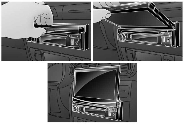 Auto radio sa video plejerom SAL VB-X700 - dodatni pogled