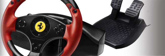 Volan za igrice na PS3 i PC Thrustmaster Ferrari Red Legend 021311 - dodatni pogled