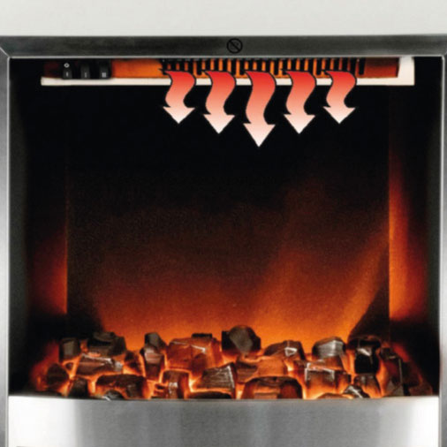 Električni kamin 2kW FKK09 - dodatni pogled