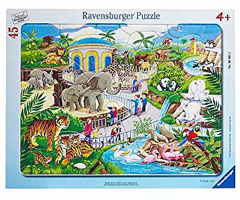 Ravensburger puzzle 15 delova - Životinje u zoo vrtu, 06116 - dodatni pogled