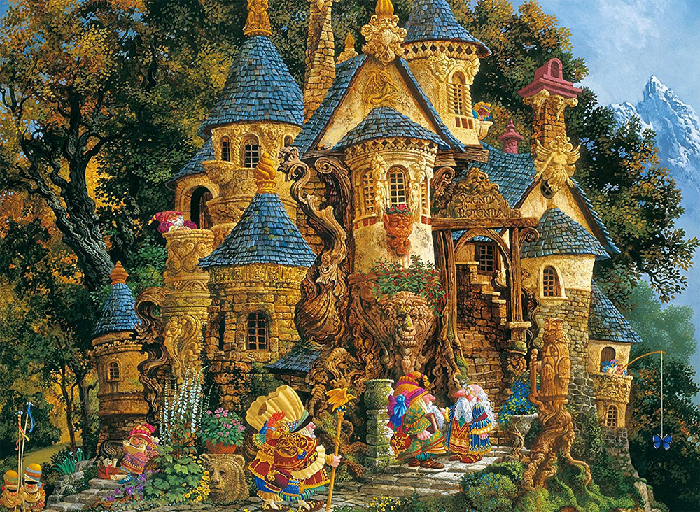 Ravensburger Puzzle 500 delova - College of Magical Knowledge 14112 - dodatni pogled