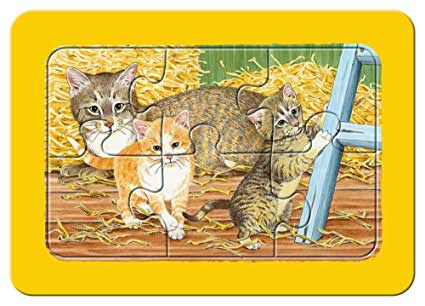 Ravensburger puzzle 3x6 delova - Mace, kuce i zeke 06572 - dodatni pogled