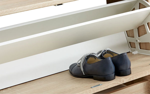 Predsoblje Maurice sa ogledalom, cipelarnikom i čivilukom - dodatni pogled