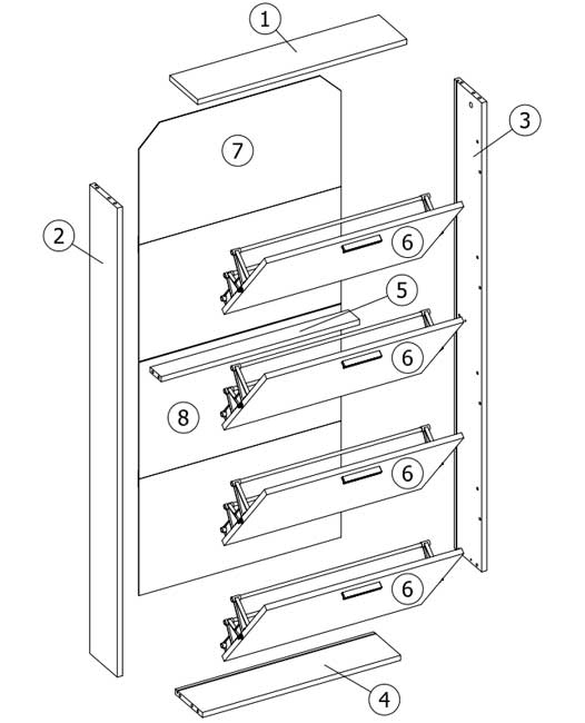 Cipelarnik Dendroid - dodatni pogled