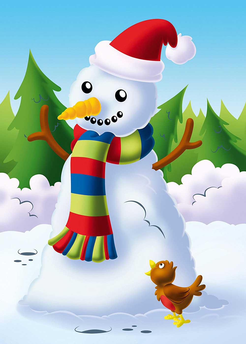 Ravensburger puzzle 14 delova - 4 u 1 Nova godina 06854 - dodatni pogled