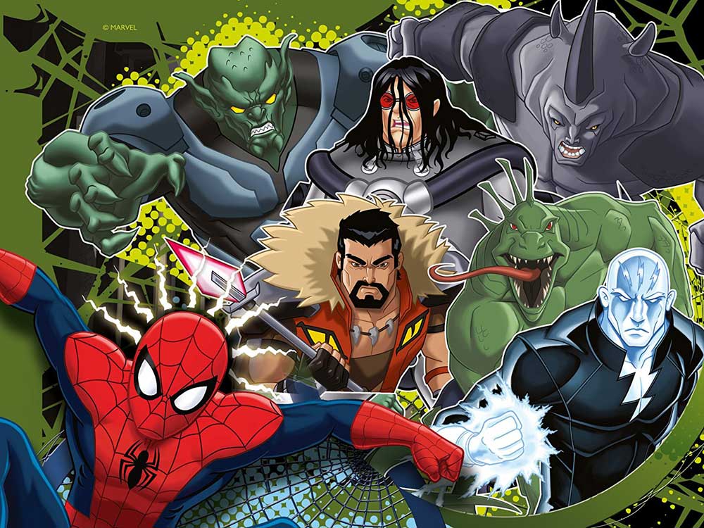 Ravensburger puzzle 72 delova -  Spiderman, 4 u 1 06867 - dodatni pogled