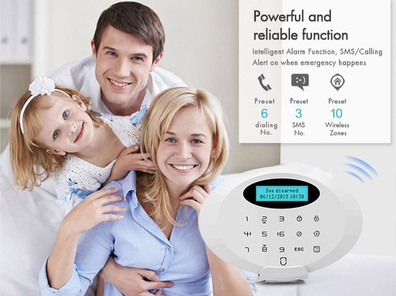 Bežični alarm sa dojavom preko GSM mreže Wolf Guard YL-007M3GB - dodatni pogled