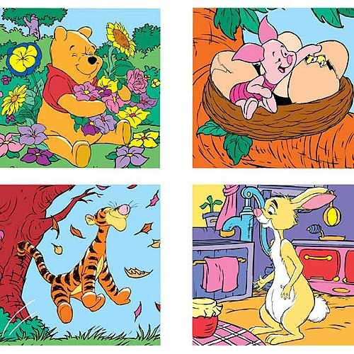 Ravensburger puzzle 43 dela - 4u1 Winnie i druzina, 07123 - dodatni pogled