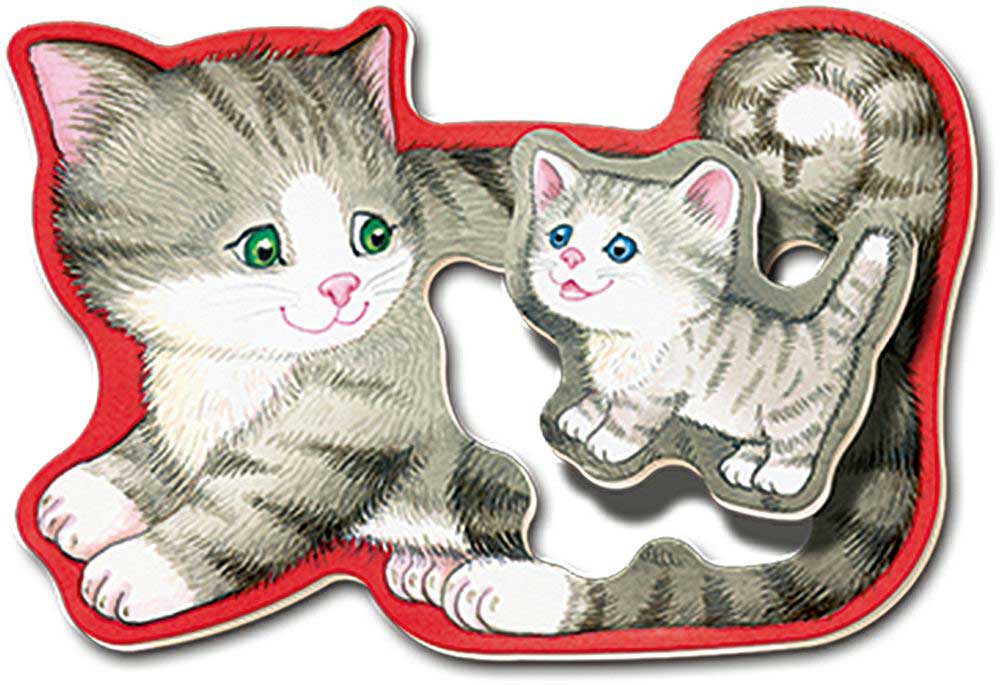 Ravensburger puzzle 12 delova - 6 u 1, Životinje 07176 - dodatni pogled