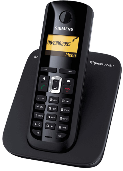 Bežični fiksni telefon Siemens Gigaset A580 - dodatni pogled