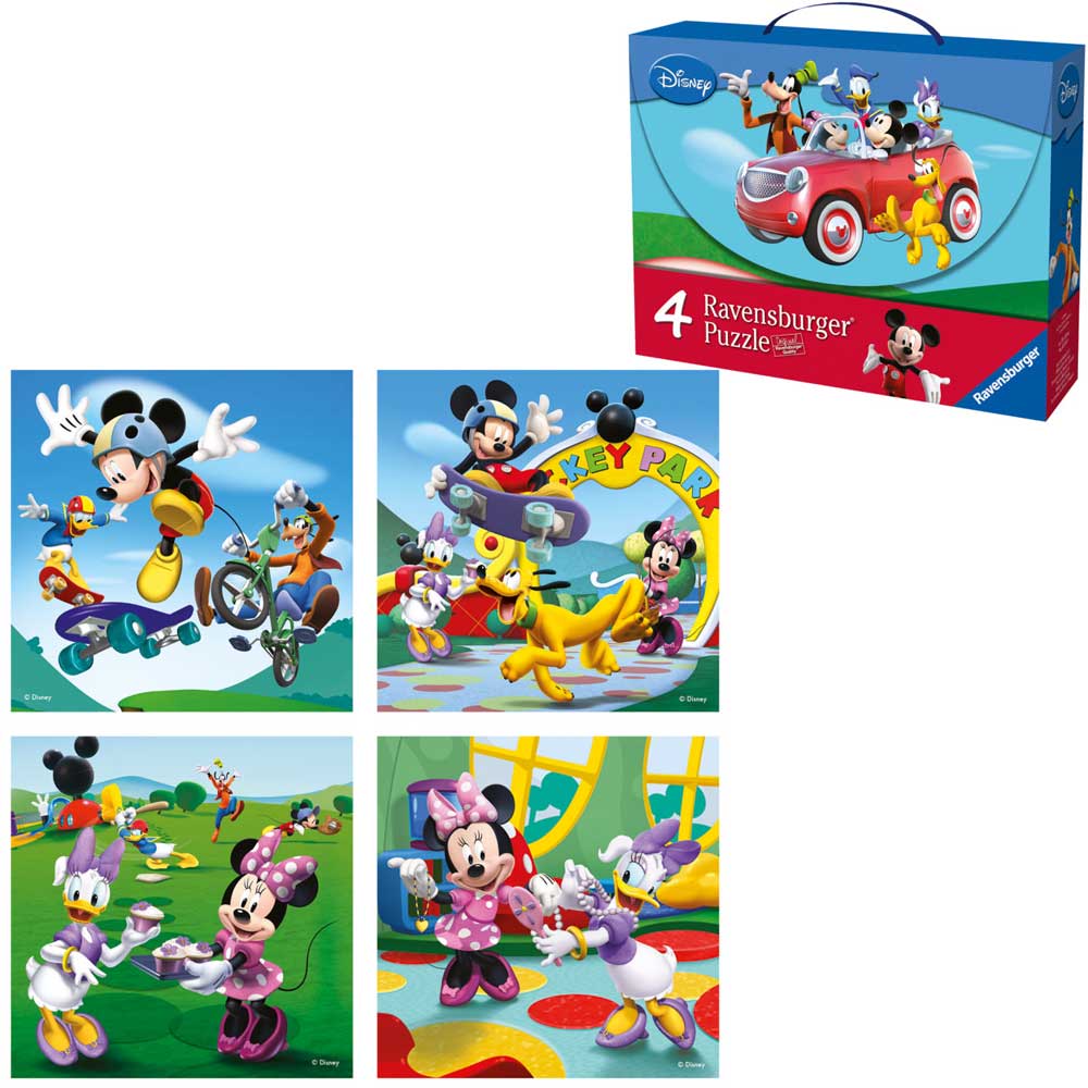 Ravensburger puzzle 122 dela - Miki Maus koferčić 07214 - dodatni pogled