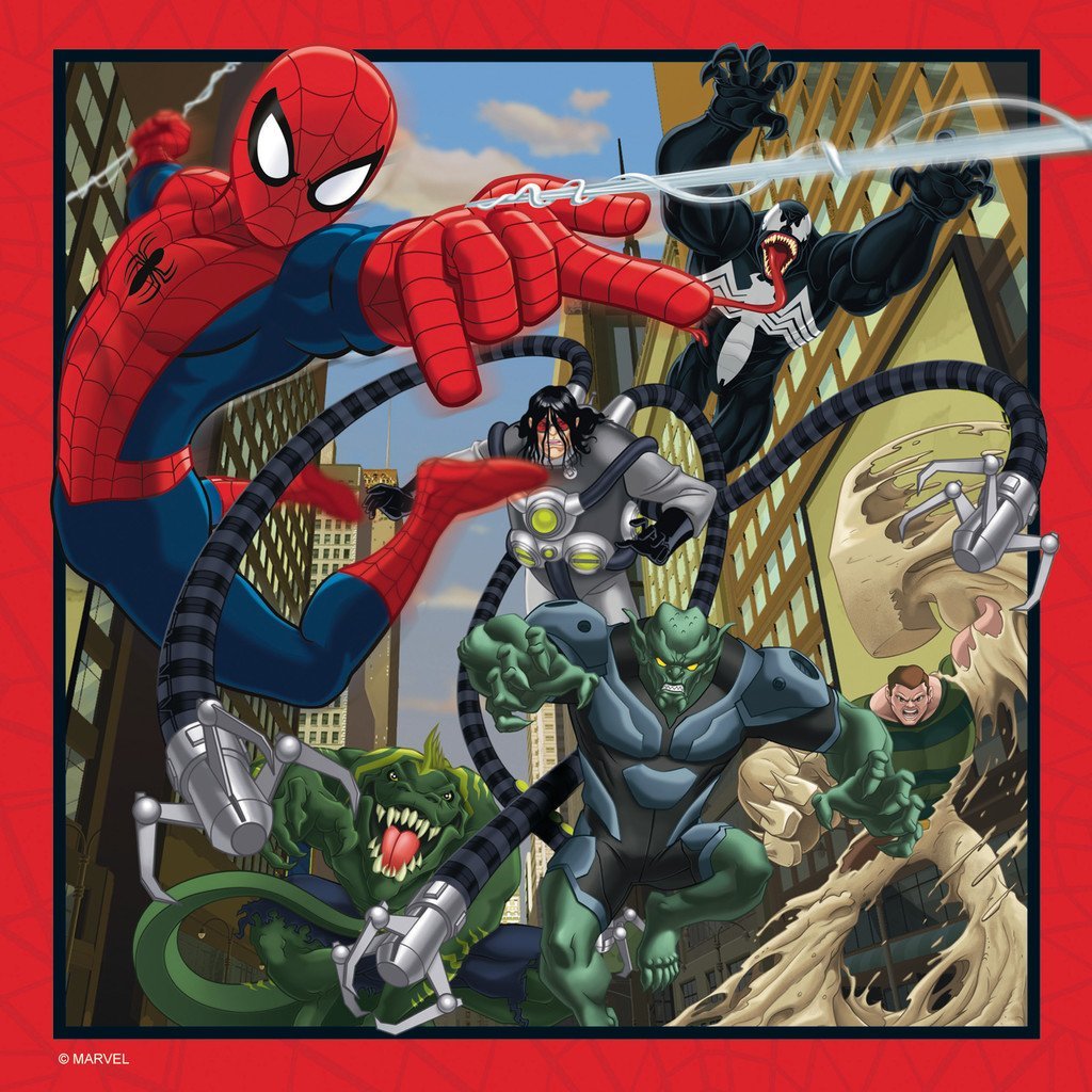 Ravensburger puzzle 290 delova - Spiderman koferčić 07262 - dodatni pogled
