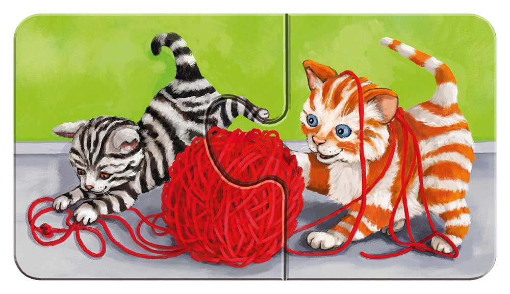 Ravensburger puzzle 18 delova - 9 u 1, slatke životinje 07331 - dodatni pogled