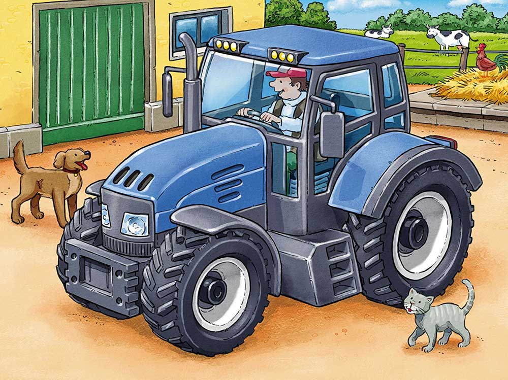 Ravensburger puzzle 12 delova - Kockice kamion 07406 - dodatni pogled