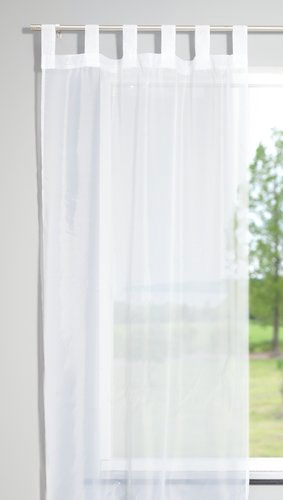 Zavesa Malaga 1x110x175 Bela - dodatni pogled