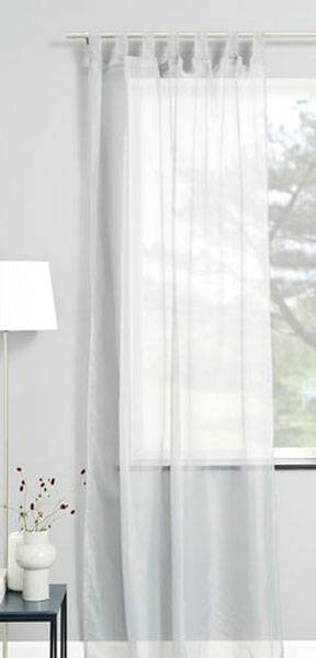 Zavesa Babilon 1x140x245 siva - dodatni pogled