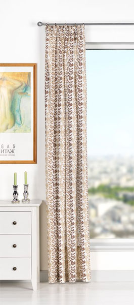 Zavesa Elba 1x140x245 bež  - dodatni pogled