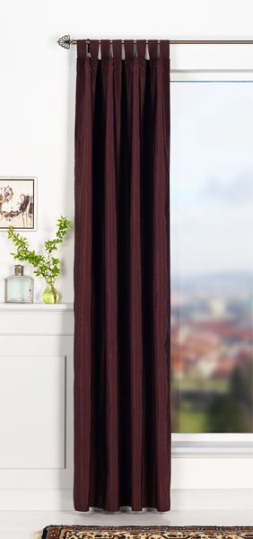 Zavesa Savona 1x140x245 braon - dodatni pogled