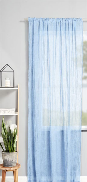 Zavesa Parma 1x135x245 plava - dodatni pogled