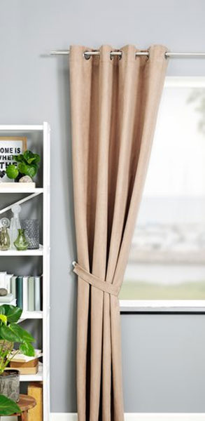 Zavesa Modena 1x140x245 bež - dodatni pogled