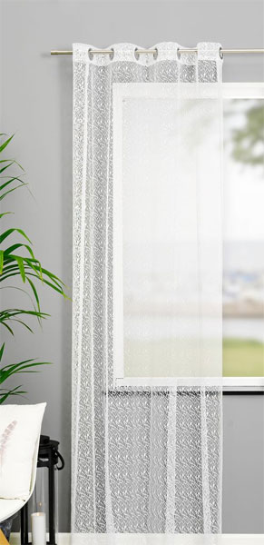 Zavesa Izola Paukova mreža 1x140x245 krem - dodatni pogled