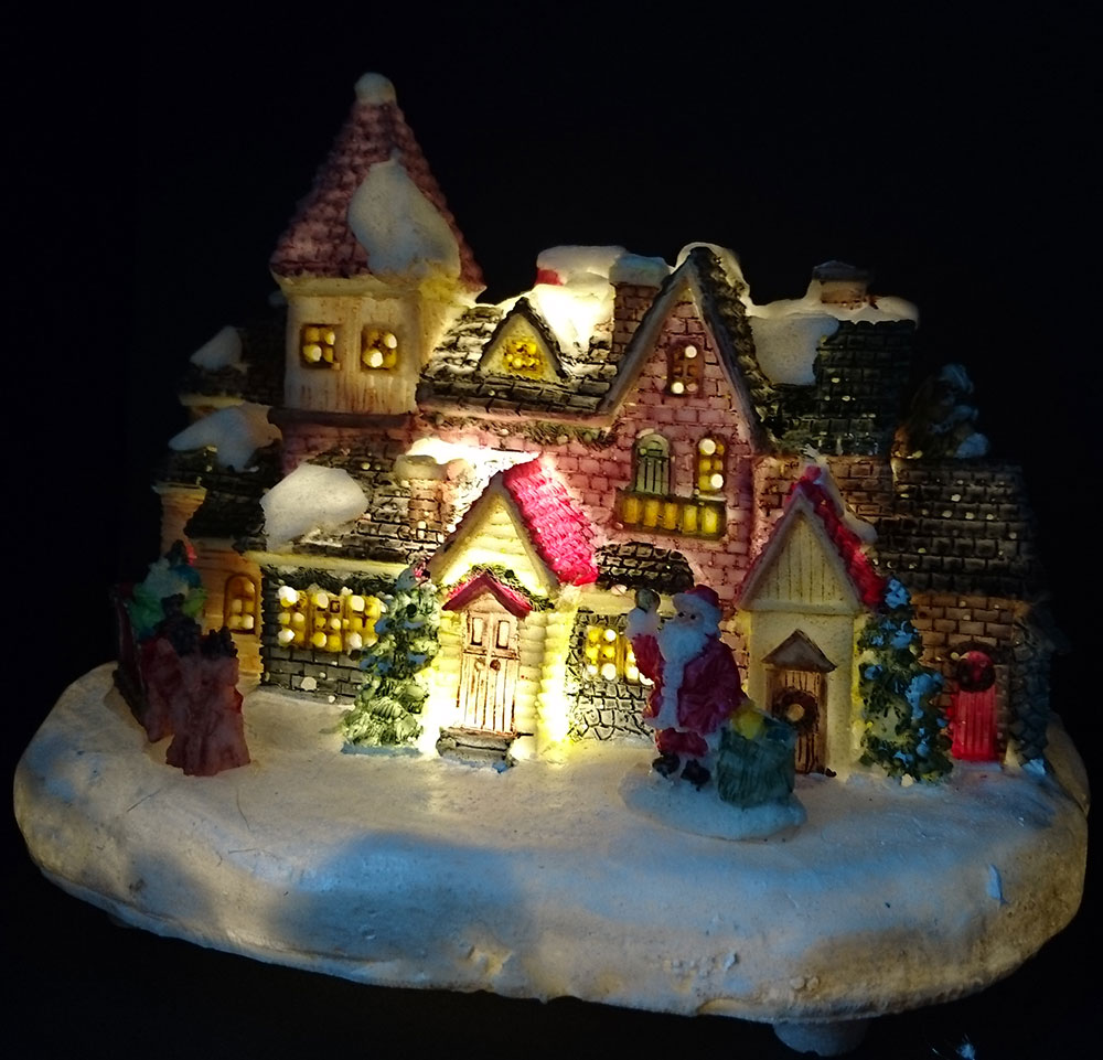 LED Svetleći Grad - Novogodišnja Dekoracija - dodatni pogled