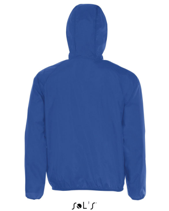 Sols Jakna vetrovka unisex Shore Royal Blue veličina L 01169 - dodatni pogled